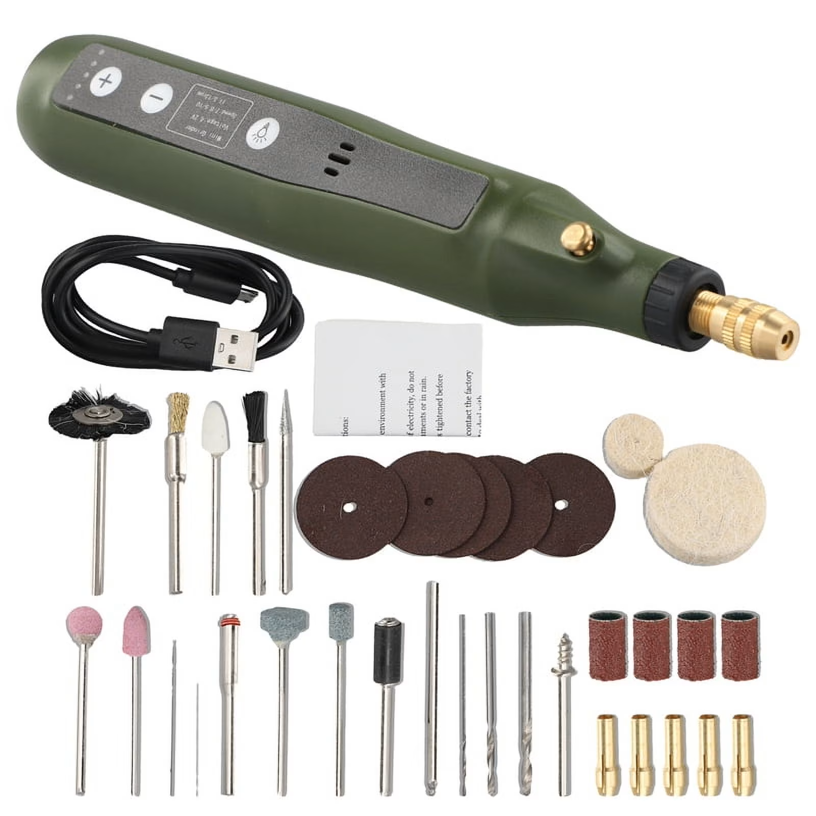Plug-In Mini Handheld Electric Grinder Kit