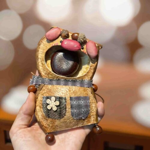 Chestnut Pocket Pig Pod Doll