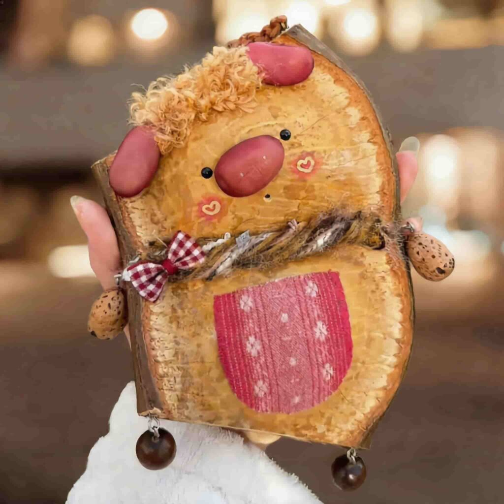 Handmade Cozy Piglet Decor Collection