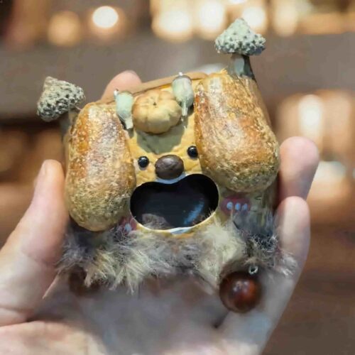 Open-Mouth Pod Doll – Floppy-Eared Puppy