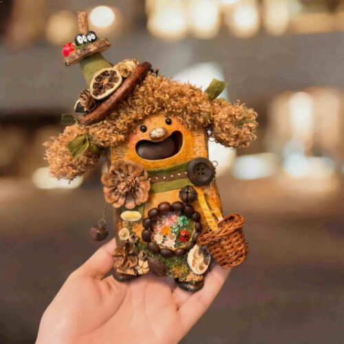 Open-Mouth Pod Doll – Basket Witch Forager