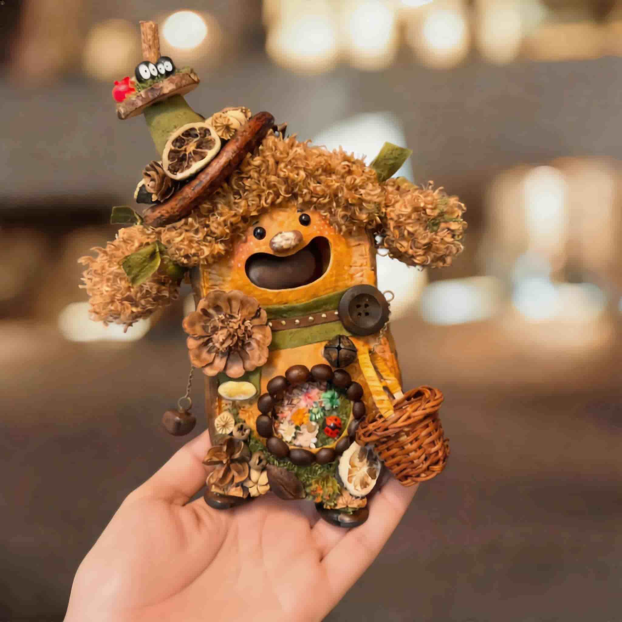 Open-Mouth Pod Doll – Basket Witch Forager