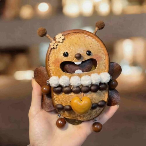 Double-Sided Open-Mouth Pod Doll – Blossom Bee Fairy