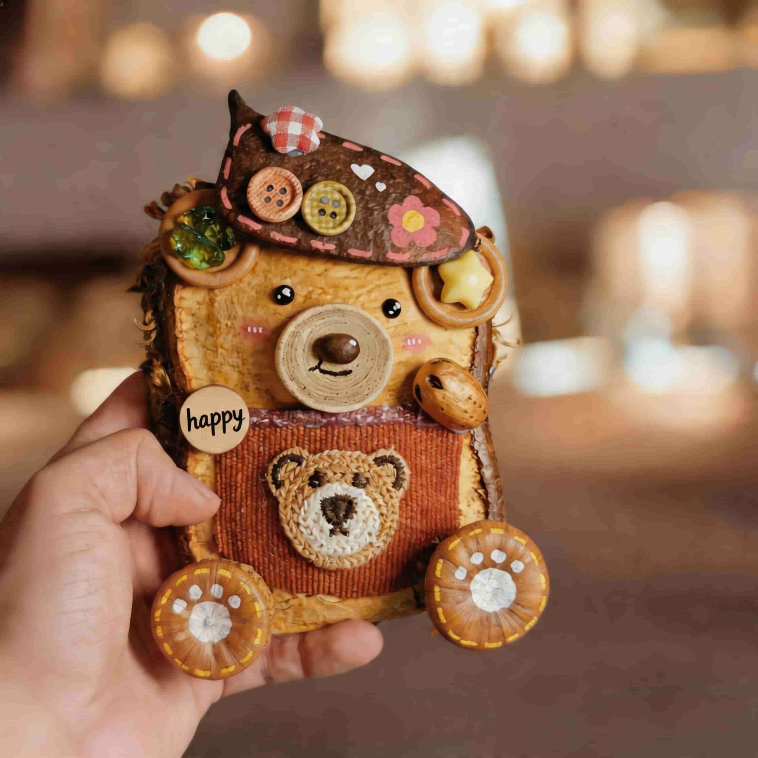 Pod Doll – Happy Pocket Bear