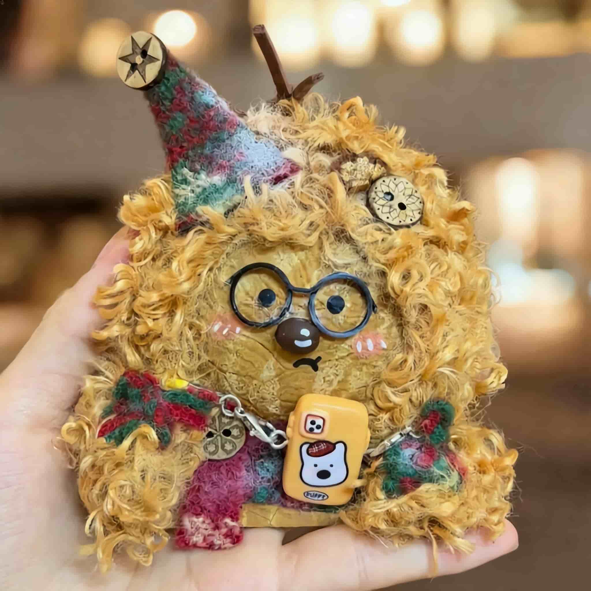 Pod Doll – Fuzzy Glasses Monster