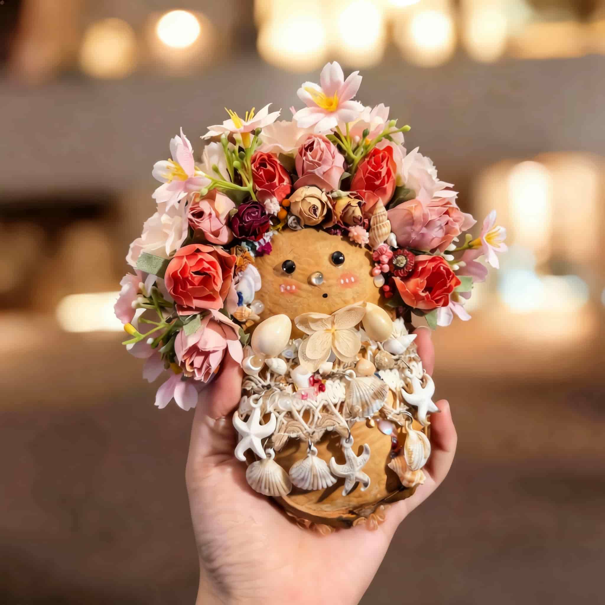 Bear Pod Doll – Cocoa Lace Scholar