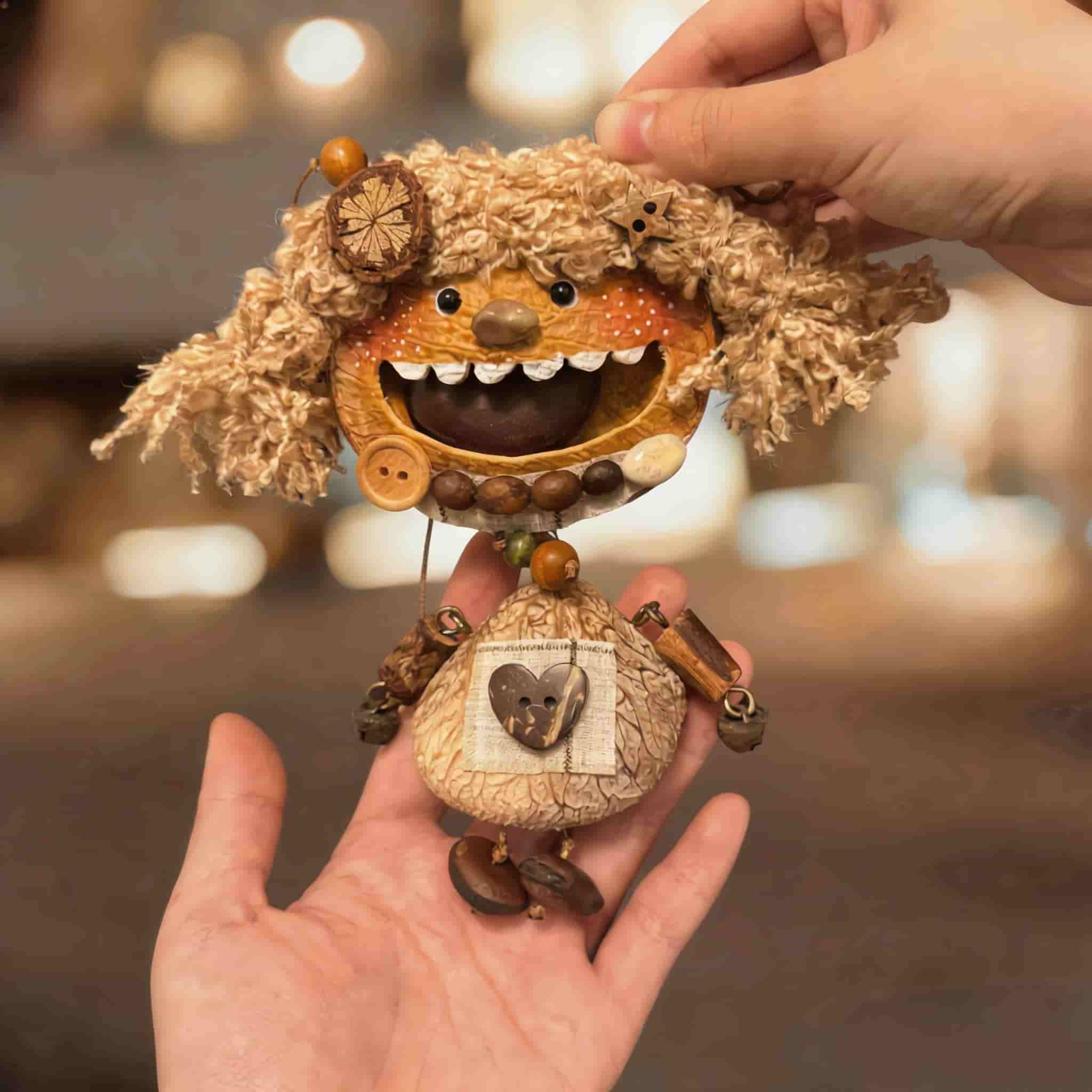 Open-Mouth Pod Doll Charm – Hazel Giggle