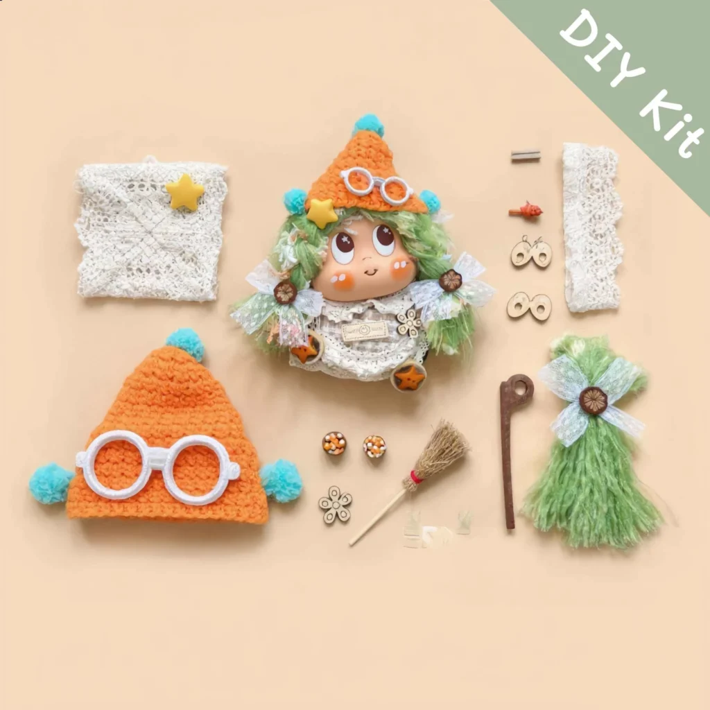 DIY Kit / material kit for Pod Doll project