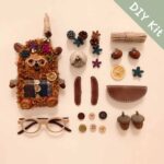DIY Kit laid out for Pod Doll project