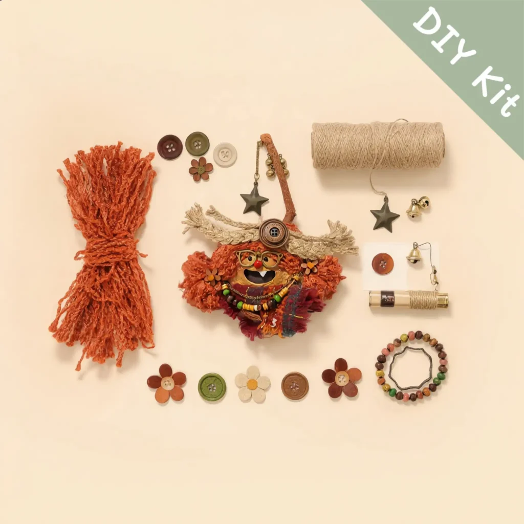 DIY Kit for Open-Mouth Pod Doll – material kit