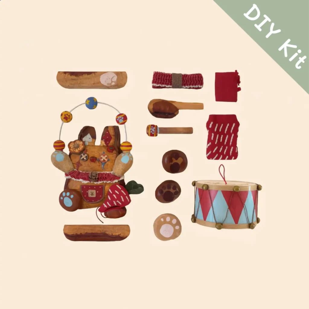 DIY Kit for Pod Doll – Colorful Orb Ring
