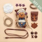 DIY Kit for Pod Doll Flowered Seed Pod Bear