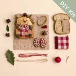 DIY Kit image for Flower-Crowned Bear Pod Doll