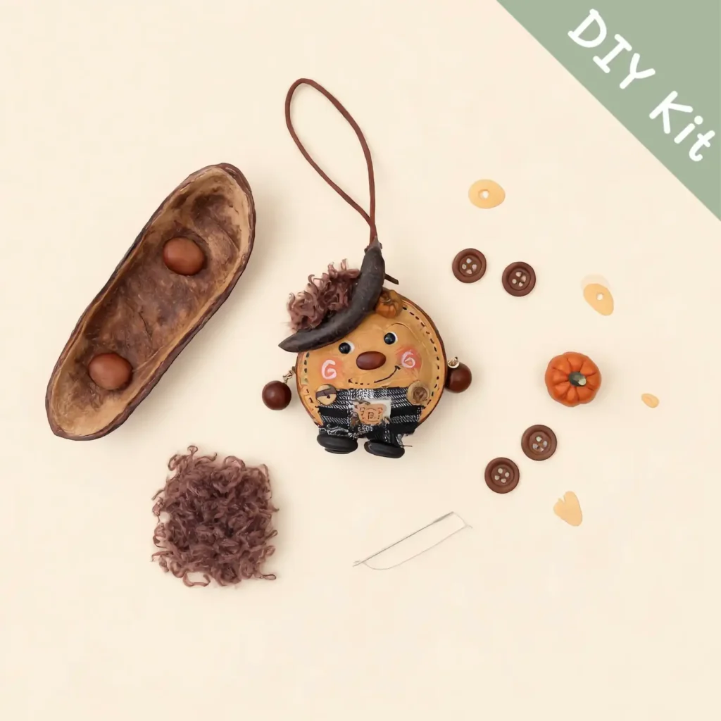 Pod Doll Pumpkin-faced DIY Kit image