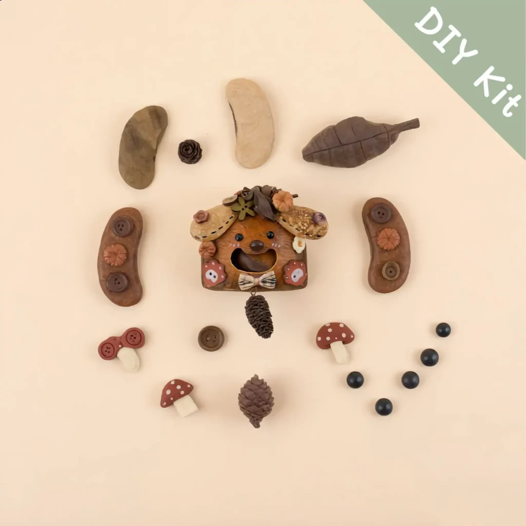 DIY Kit flat-lay for Pod Doll – Flower Crown