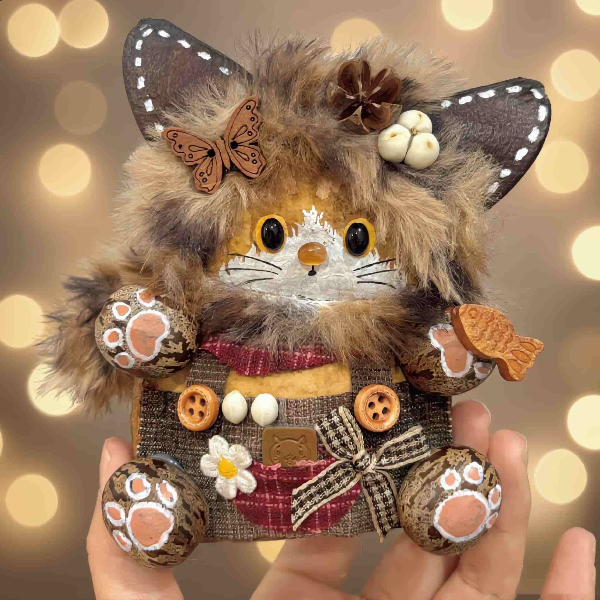 Pod Doll – Owl with Butterfly