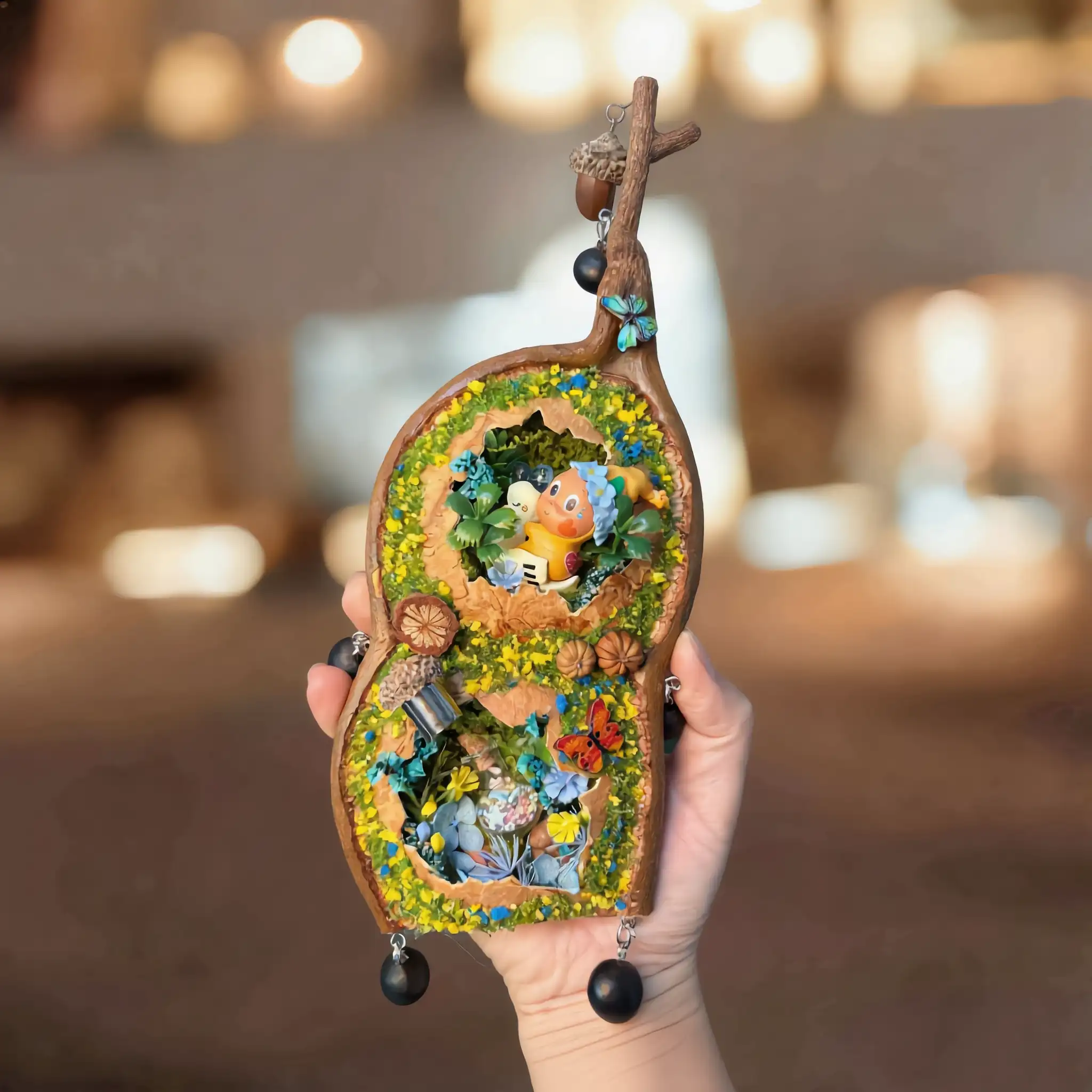 Pod Doll – Colorful Garden Scene