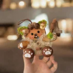 Open-Mouth Pod Doll – Pumpkin Harvest finished doll by Poddolls