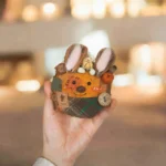 Finished Pod Doll – Pumpkin Bunny