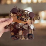 Pod Doll with seed pod crown – finished product