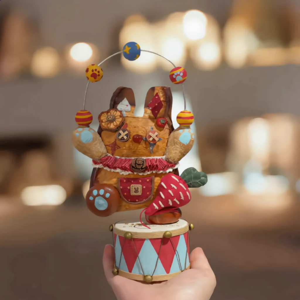 Finished Pod Doll – Colorful Orb Ring