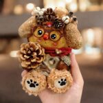 Finished Pod Doll – Bulldog with Round Glasses
