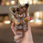 Main finished Pod Doll – Floral Bear by Poddolls