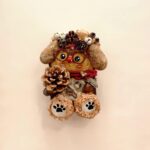 Detail view of Pod Doll – Bulldog with Round Glasses
