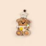 Close-up detail of Brown Dog Pod Doll showing texture and stitching.