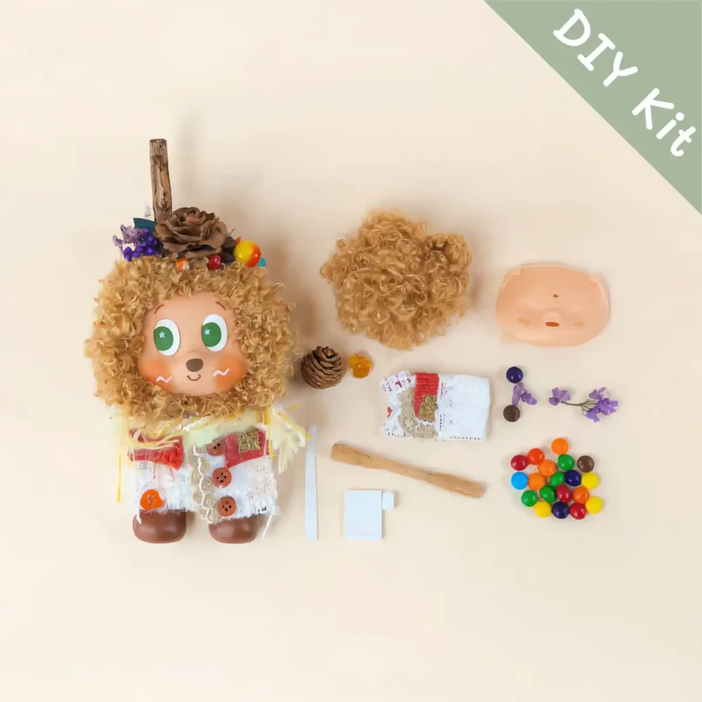 DIY Kit materials for Pod Doll – 5 26 3